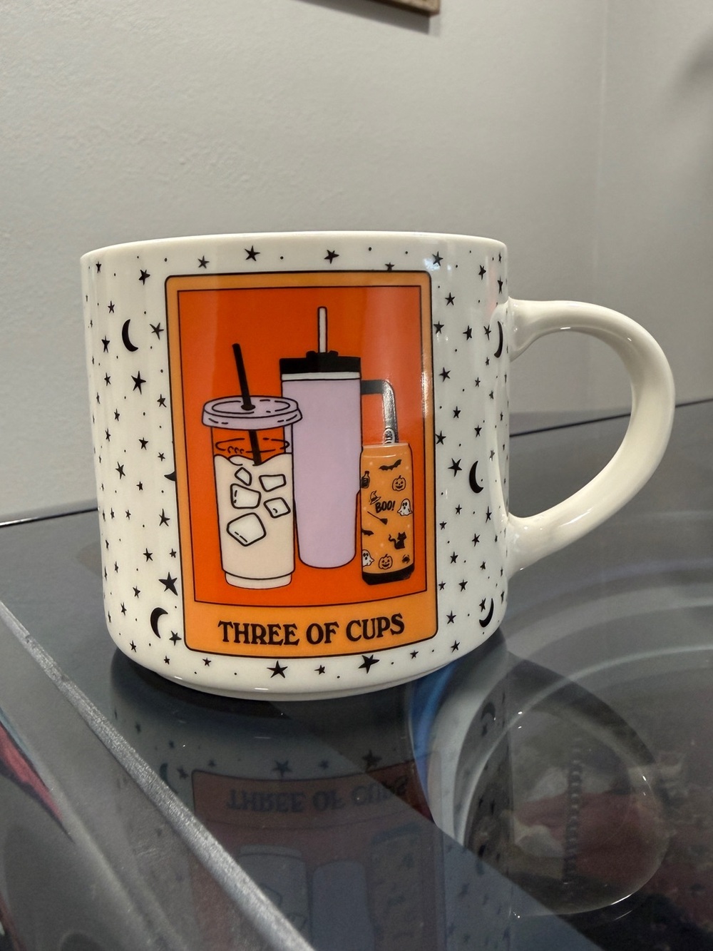 Halloween Themed “Three of Cups” Mug